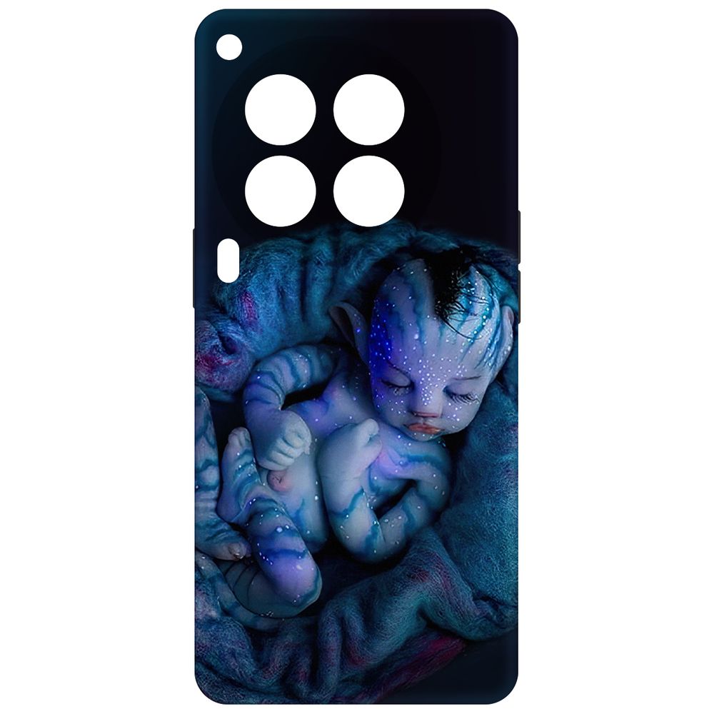 Чехол-накладка Krutoff Soft Case Аватар - Малышка для TECNO Camon 30 Premier 5G черный