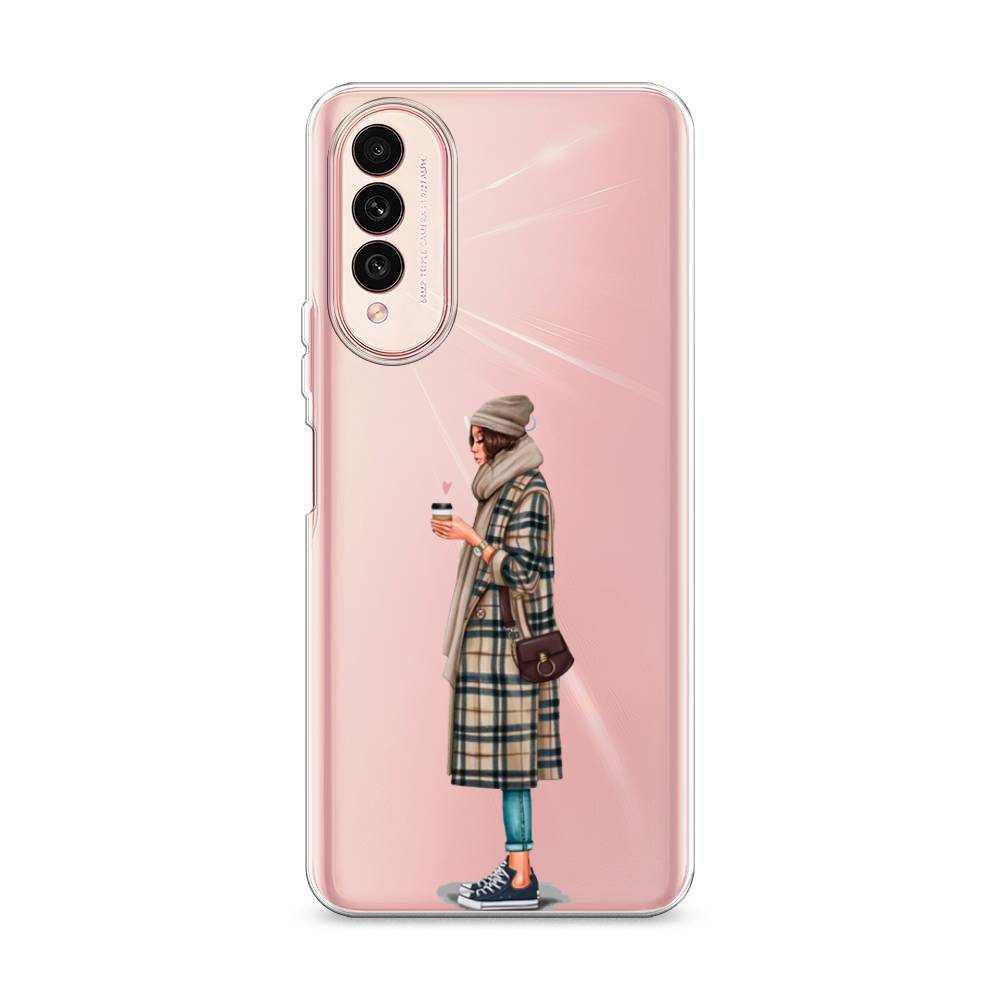 

Чехол на Wiko T50 "Утренний кофе", Коричневый;бежевый, 3400350-6