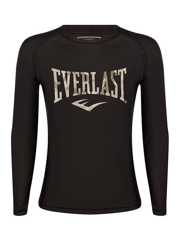 Рашгард Everlast Camo черный, L INT