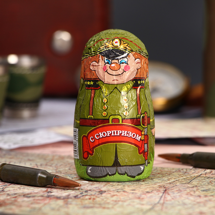

Кондитерское изделие "Солдатики" с сюрпризом, 35 г