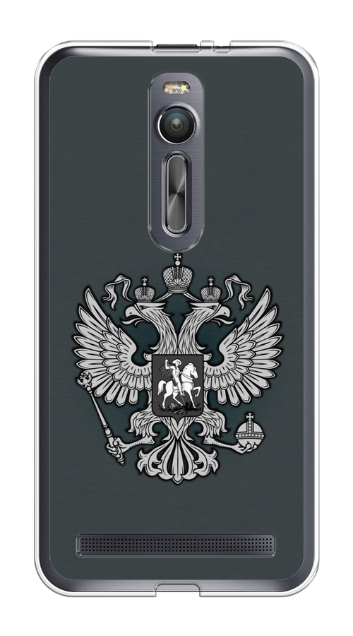 

Чехол Awog на Asus Zenfone 2 ZE550ML/ZE551ML "Герб России серый", 40550-5