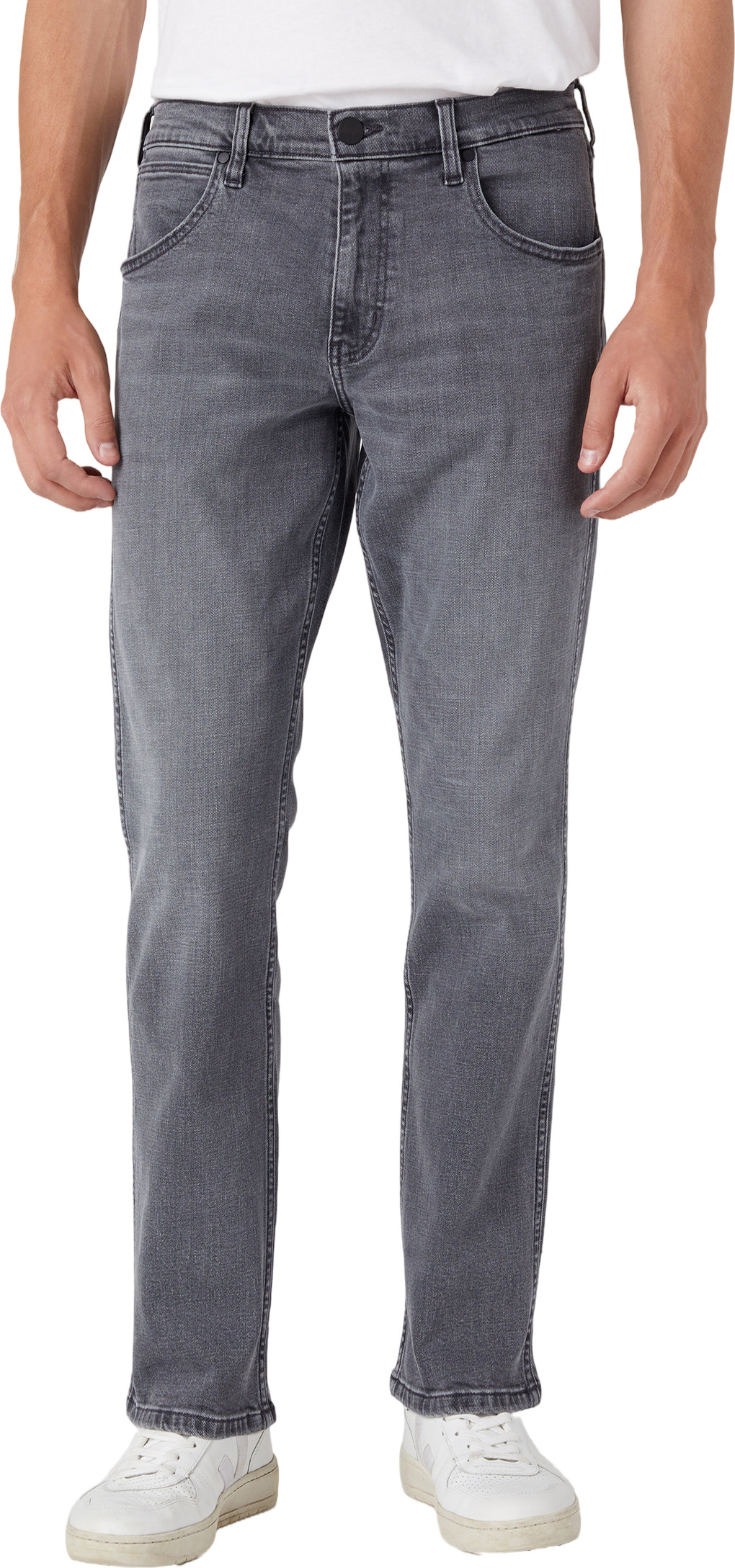 

Джинсы мужские Wrangler GREENSBORO EBONY SKY серые 28/32, Серый, GREENSBORO EBONY SKY