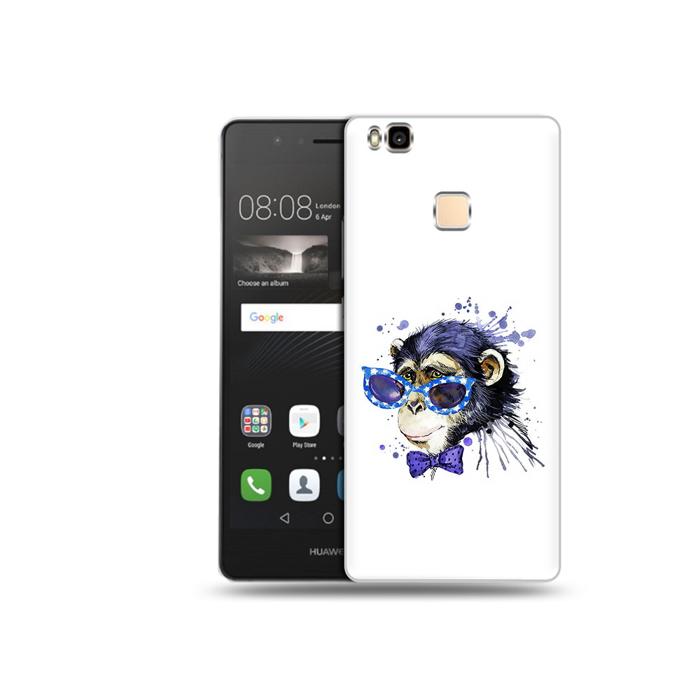 

Чехол MyPads Tocco для Huawei P9 Lite акварельная обезьяна (PT74547.57.216), Прозрачный, Tocco