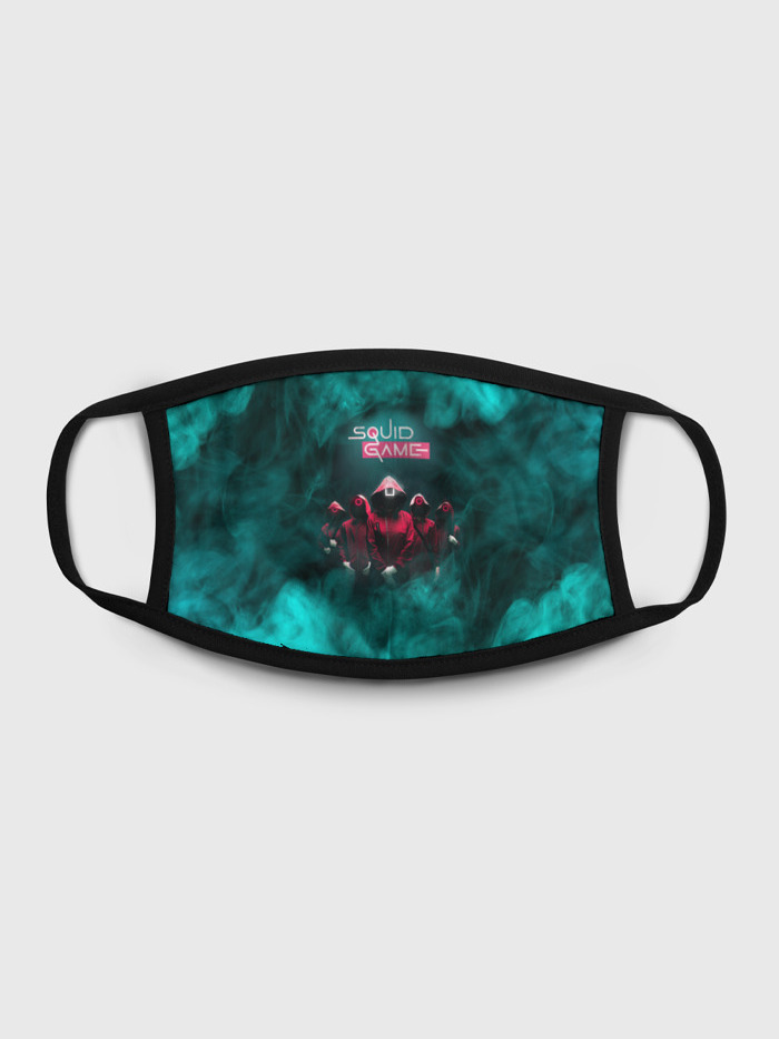 

Многоразовая маска унисекс Burnettie Игра В Кальмара, Разноцветный, Игра В Кальмара