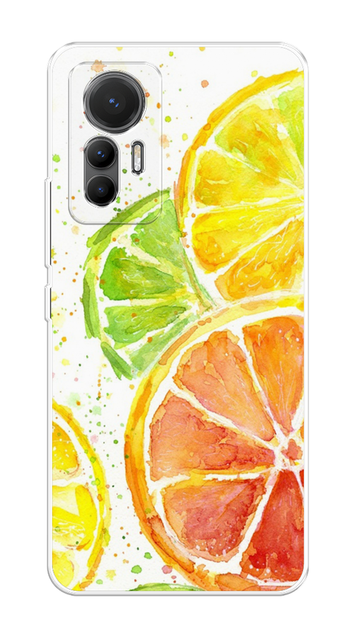 

Чехол на Xiaomi 12 Lite "Цитрусовые", Белый;желтый;красный;зеленый, 315050-1