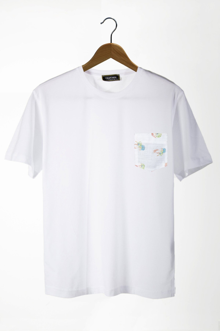 

Футболка мужская Terapi Men 26124 белая 2XL (доставка из-за рубежа), 26124
