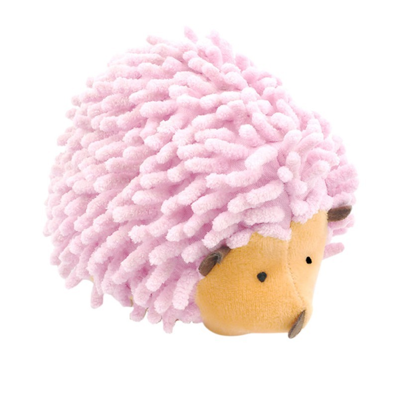 фото Игрушка мягкая ganley the hedgehog screen cleaner ежик розовый 6,5 см gund