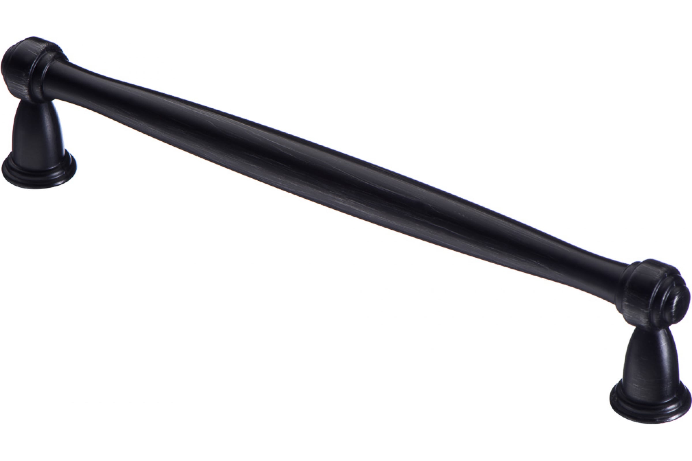 

KERRON Ручка-скоба, 160 мм, античный чёрный RS-110-160 VBL, Черный, RS-110-160 VBL