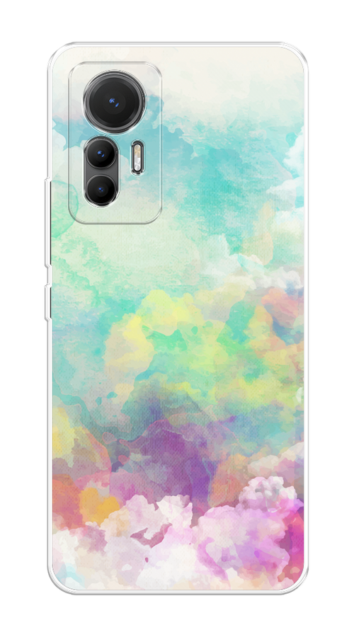 

Чехол на Xiaomi 12 Lite "Воздушное небо", Белый;голубой;розовый;желтый, 315050-1