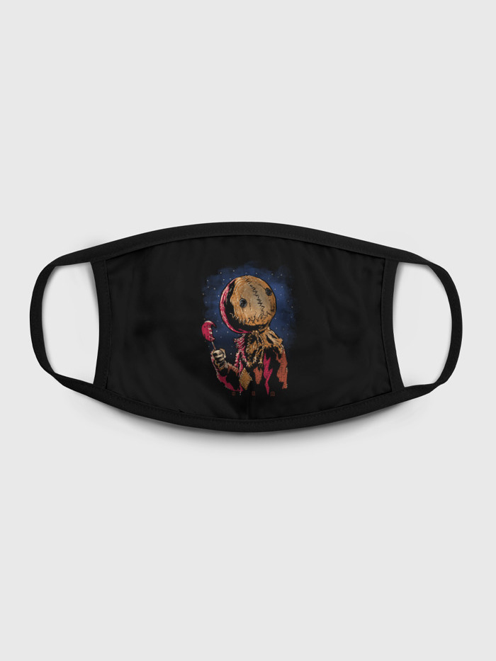 

Многоразовая маска унисекс Burnettie Живое Чучело Halloween, Разноцветный, Живое Чучело Halloween