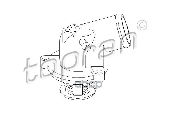 Термостат (Замена Для Hp-109892755) topran арт. 109892001