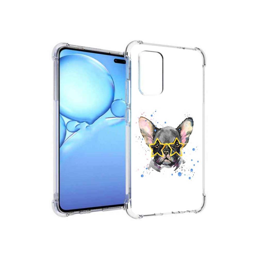 

Чехол MyPads Tocco для Vivo V19 буля в очках (PT147328.392.252), Прозрачный, Tocco