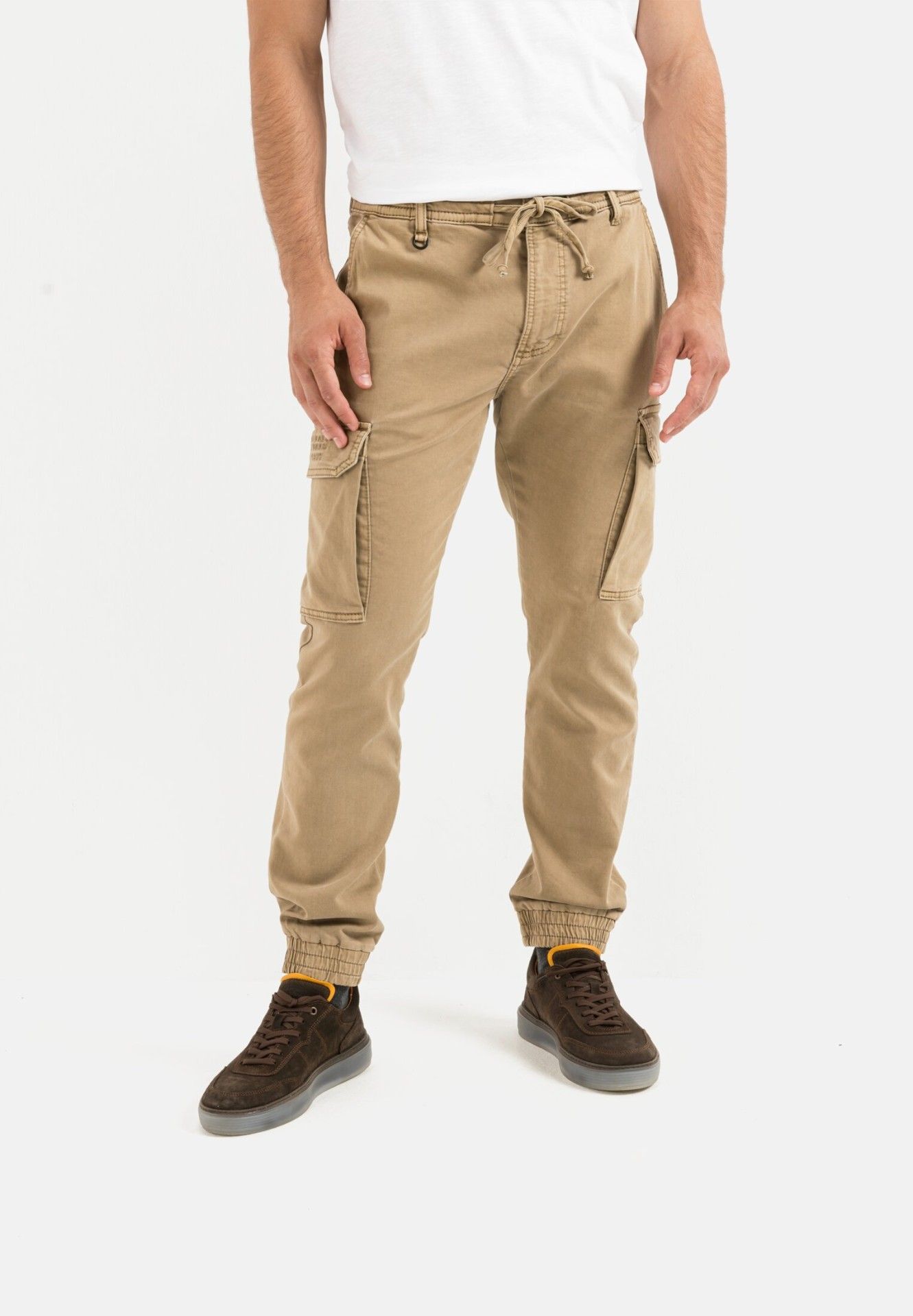 

Брюки мужские Camel Active 476235-8F23 бежевые 32/34, 476235-8F23