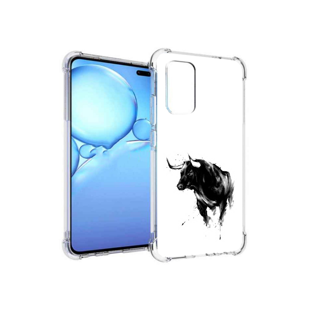 

Чехол MyPads Tocco для Vivo V19 бык (PT147328.392.254), Прозрачный, Tocco