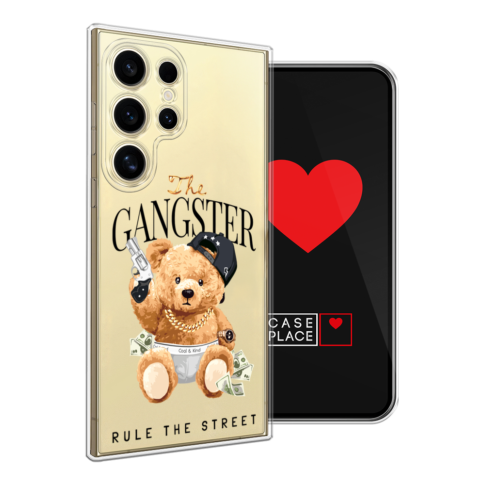 

Чехол на Samsung Galaxy S24 Ultra "The Gangster", Бежевый;серый;черный, 2109250-1