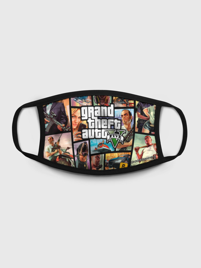 

Многоразовая маска унисекс Burnettie Gta, Разноцветный, Gta