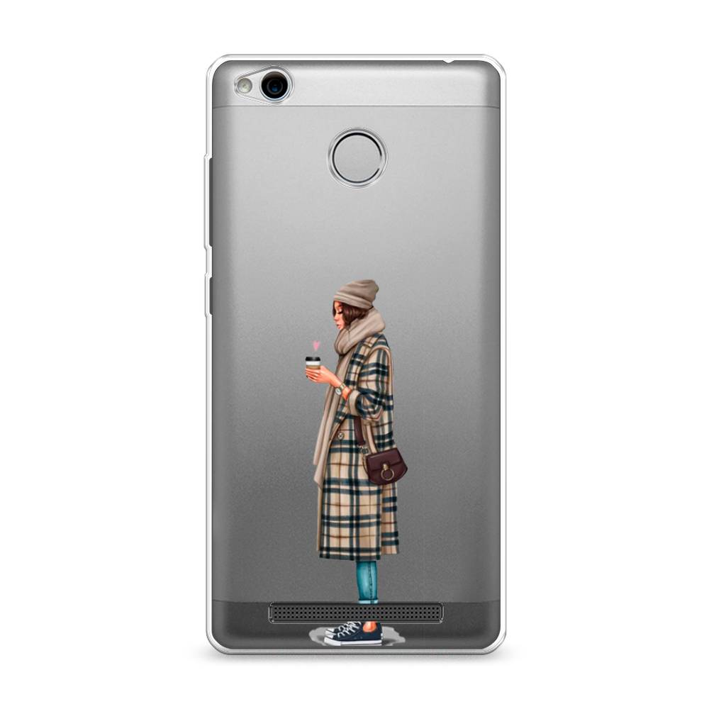 

Чехол для Xiaomi Redmi 3 Pro (3S) "Утренний кофе", Коричневый;бежевый, 30950-6