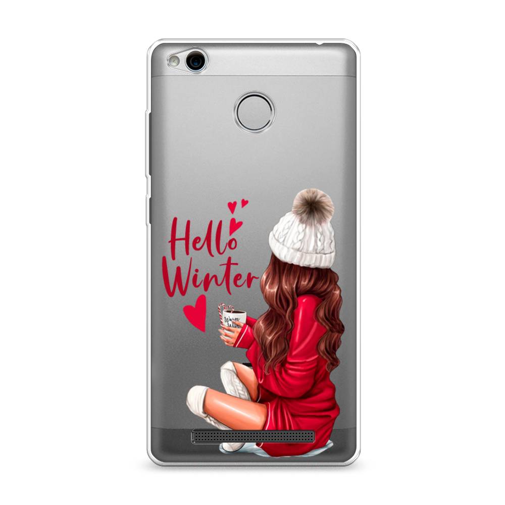 

Чехол на Xiaomi Redmi 3 Pro (3S) "Hello winter", Красный;белый;коричневый, 30950-5