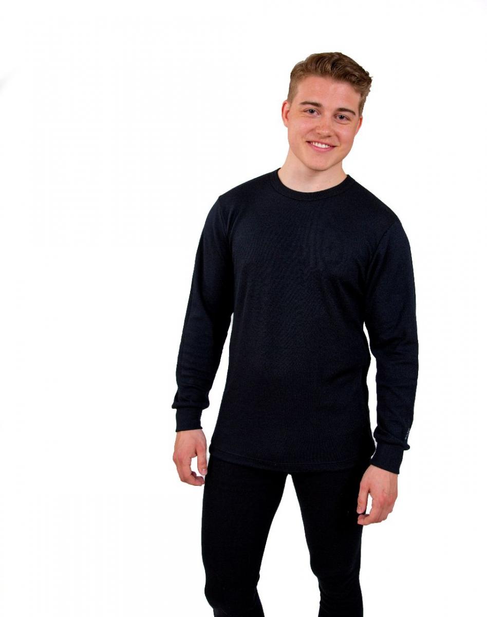 

Комплект термобелья Janus Blackwool чёрный 2XL, 432999