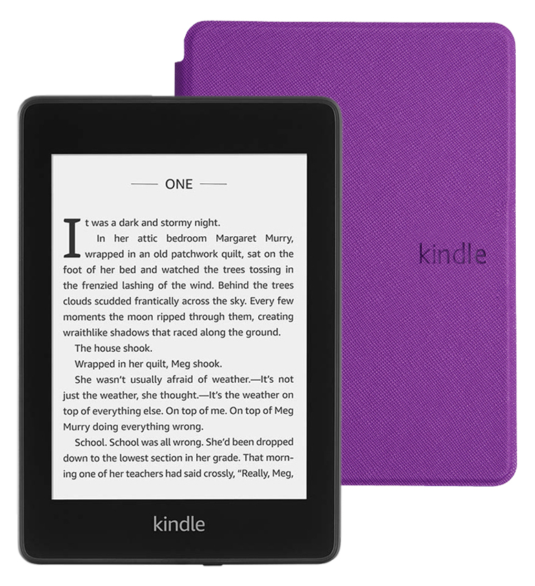 Amazon Kindle PaperWhite 2018 8Gb Special Offer + обложка Purple