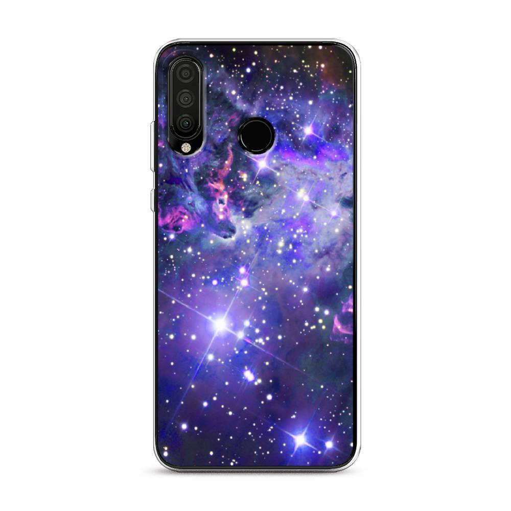 

Чехол Awog на Honor 20 Lite 2020 "Яркая галактика", Фиолетовый, 611250-4