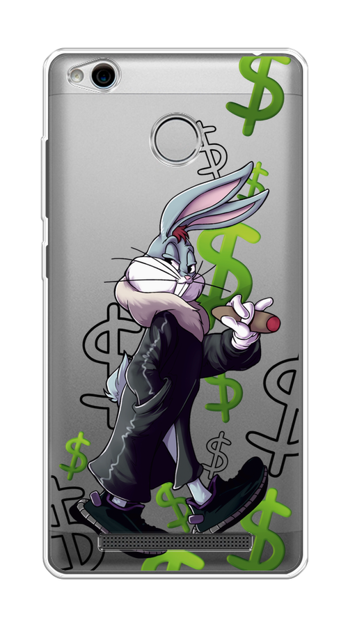 

Чехол на Xiaomi Redmi 3 Pro (3S) "Rich Bugs Bunny", Зеленый;черный;голубой, 30950-6