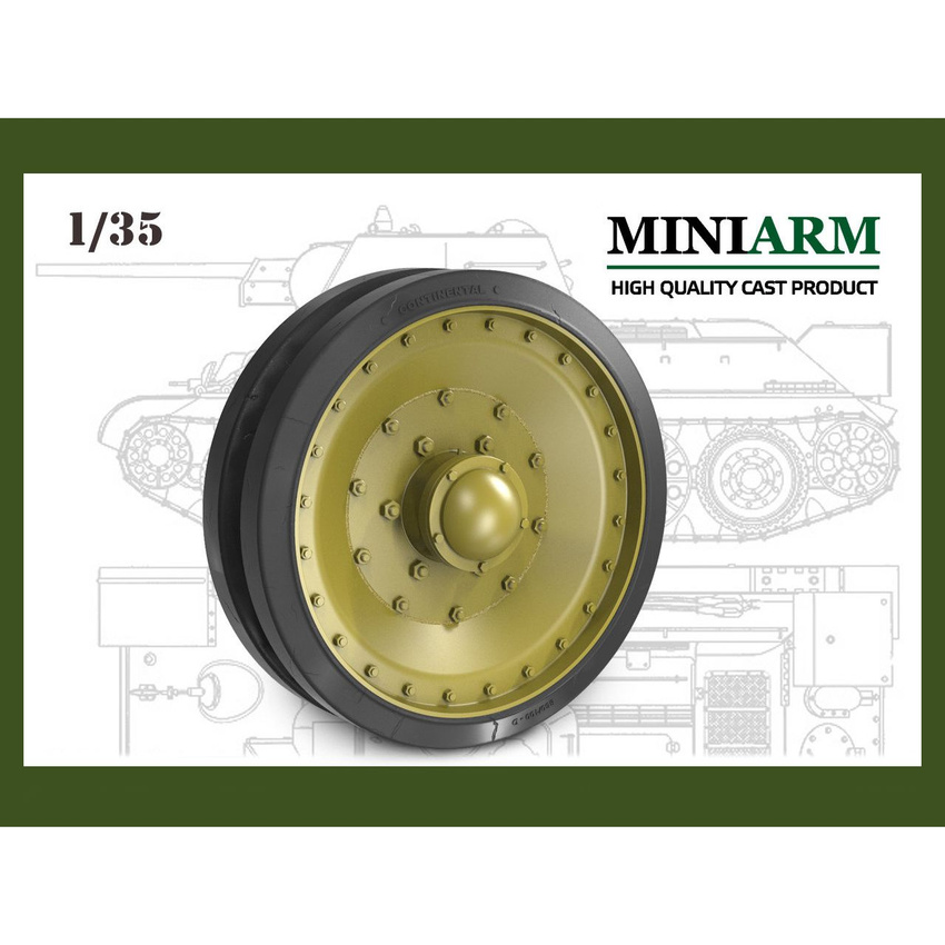 

Катки Miniarm 1/35 PzKpfw V Pantera гибрид для установки на танк серии 34 35213