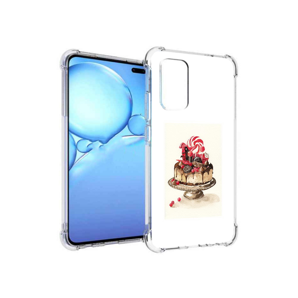 

Чехол MyPads Tocco для Vivo V19 вкусный торт (PT147328.392.262), Прозрачный, Tocco