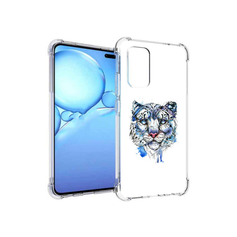 

Чехол MyPads Tocco для Vivo V19 водяной тигр (PT147328.392.263), Прозрачный, Tocco