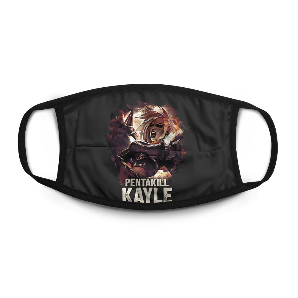 

Многоразовая маска унисекс Burnettie League Of Legends Kayle, Разноцветный, League Of Legends Kayle