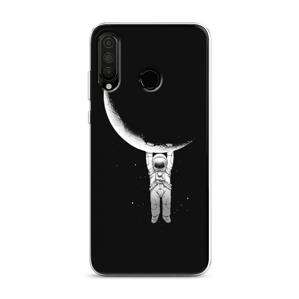 

Чехол Awog на Honor 20 Lite 2020 "Космонавт", Белый;черный, 611250-4