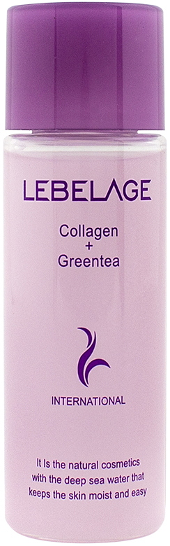 

Тонер Lebelage Collagen Green Tea Moister Skin Minime с коллагеном и зеленым чаем, 150 мл