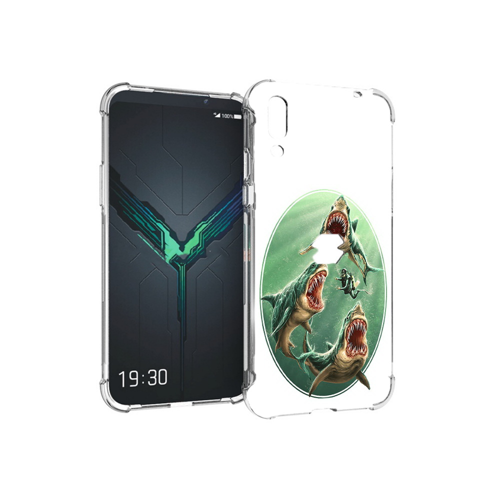 

Чехол MyPads Tocco для Xiaomi Black Shark 2 синяя бездна (PT144492.263.600), Прозрачный, Tocco