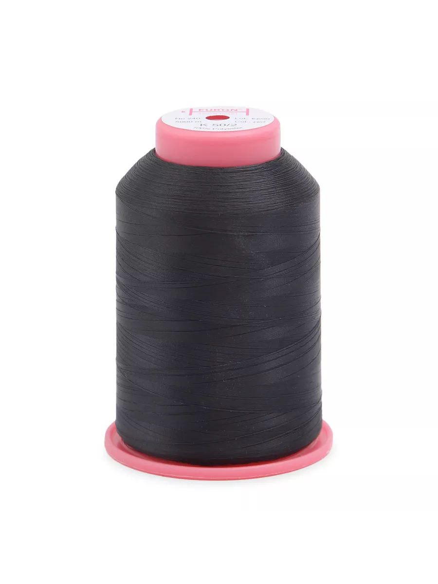 

Нитки Euron K 50/2 №240 5000м 2220 черный 1 шт