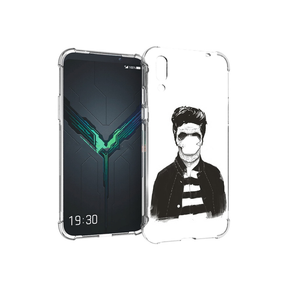 

Чехол MyPads Tocco для Xiaomi Black Shark 2 скелет (PT144492.263.604), Прозрачный, Tocco