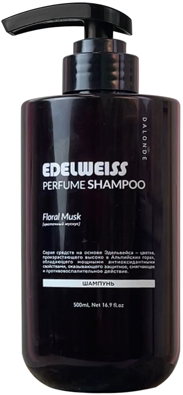 Укрепляющий шампунь Dalonde для сухих и ослабленных волос Edelwelss Floral Musk