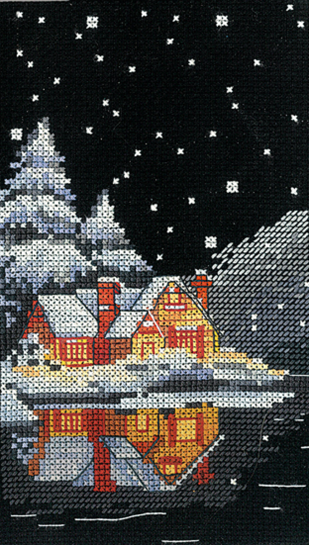 

Набор для вышивания Сделай своими руками Отражение. Уют