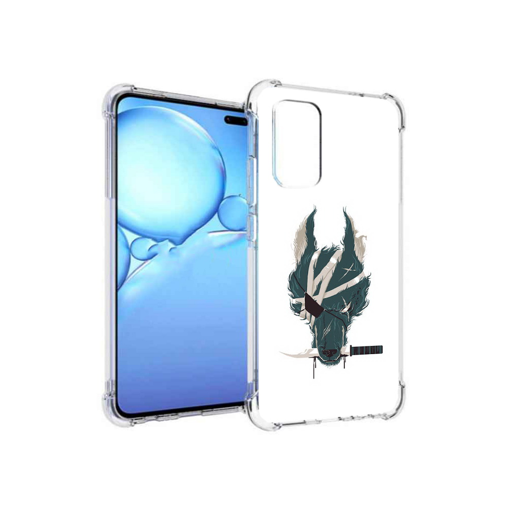 

Чехол MyPads Tocco для Vivo V19 волк-разбойник (PT147328.392.271), Прозрачный, Tocco