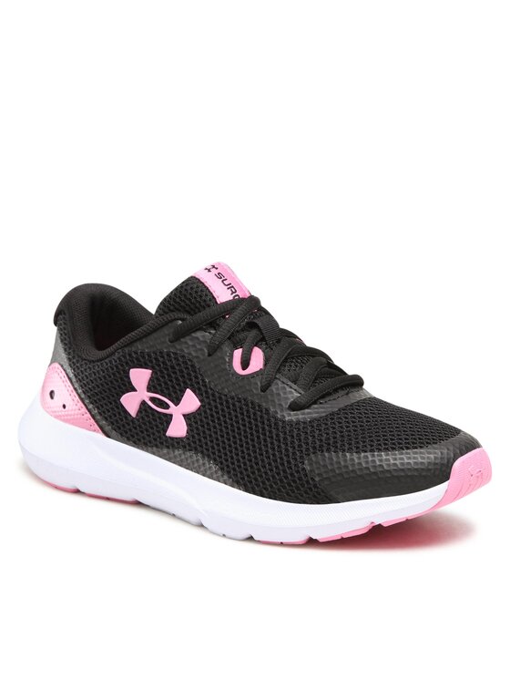 Кроссовки женские Under Armour Ua Ggs Surge 3 3025013-001 черные 38.5 EU UNDER ARMOUR черный