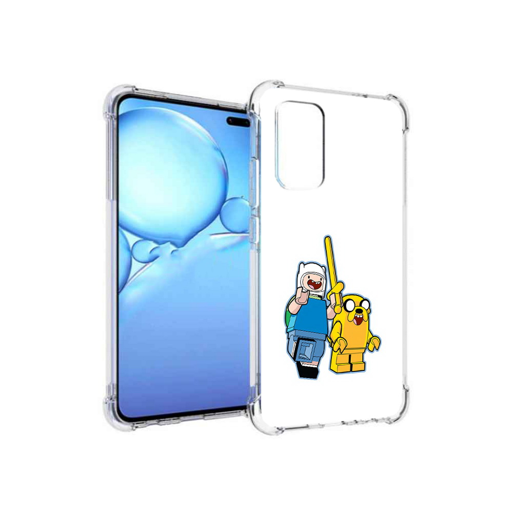 

Чехол MyPads Tocco для Vivo V19 время приключений лего (PT147328.392.274), Прозрачный, Tocco