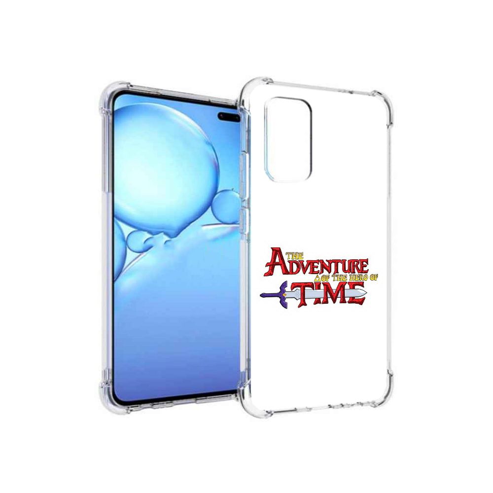 

Чехол MyPads Tocco для Vivo V19 время приключений логотип (PT147328.392.275), Прозрачный, Tocco