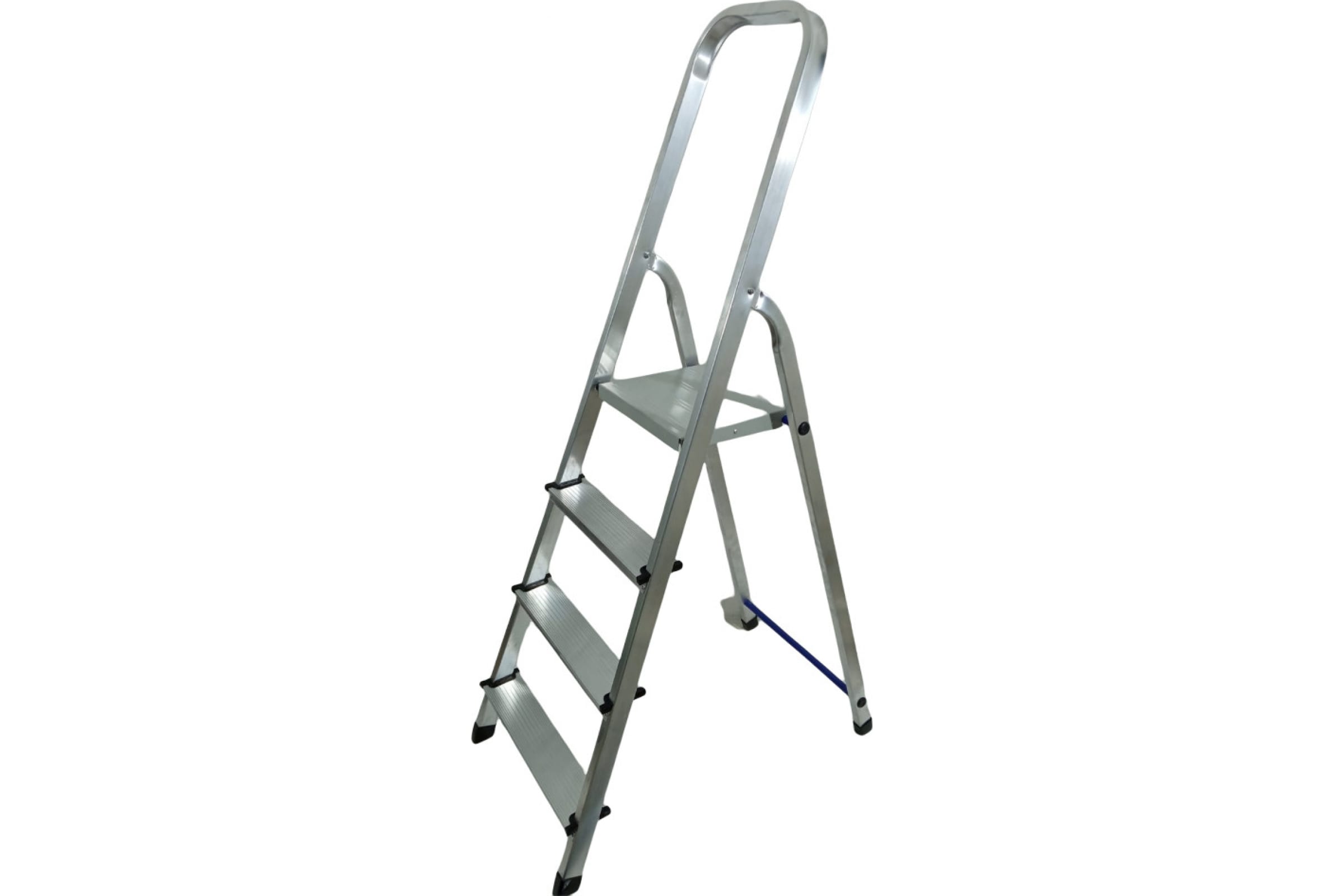 LWI LWI Лестница-стремянка 4ст алюминиевая 4 алюминиевая двухсторонняя лестница стремянка сибин