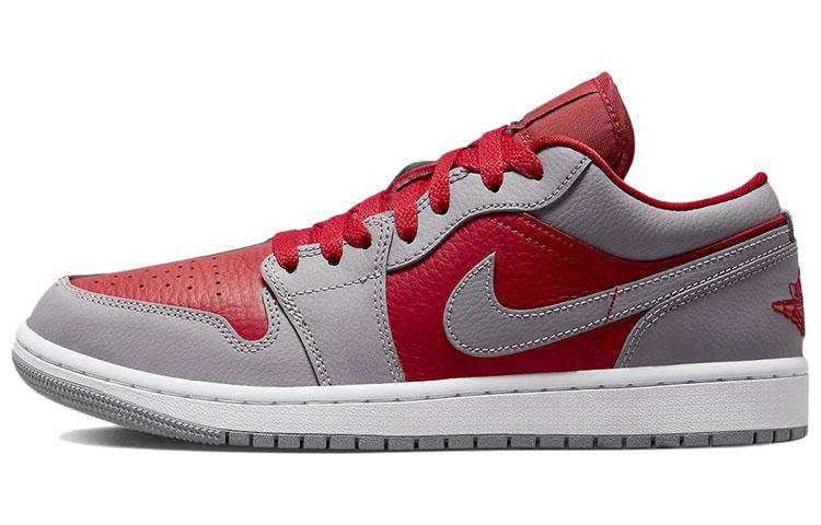 

Кеды унисекс Jordan Air Jordan 1 low se split серые 36.5 EU, Серый, Air Jordan 1 low se split