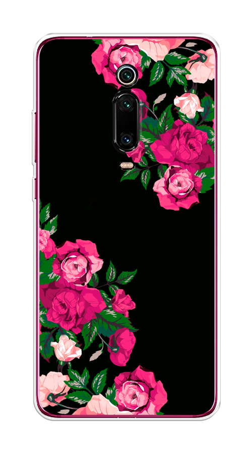 

Чехол на Xiaomi Redmi K20/K20 Pro/Mi 9T/9T Pro "Розы фуксия", Черный;розовый;зеленый, 35650-1