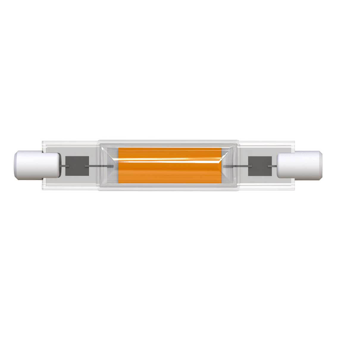 фото Лампочка uniel led-j78-7w/3000k/r7s/cl glz07tr led-j78