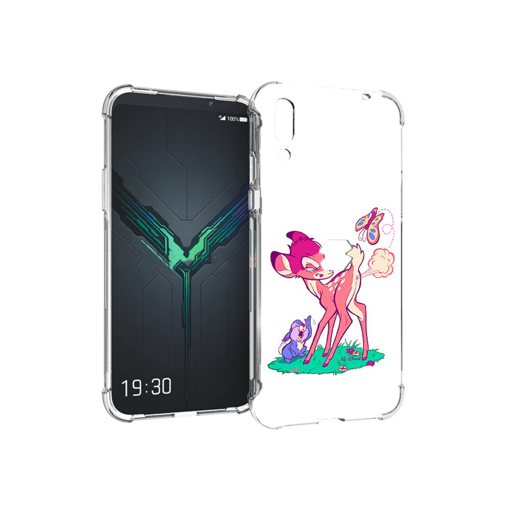 

Чехол MyPads Tocco для Xiaomi Black Shark 2 смешной олененок (PT144492.263.610), Прозрачный, Tocco