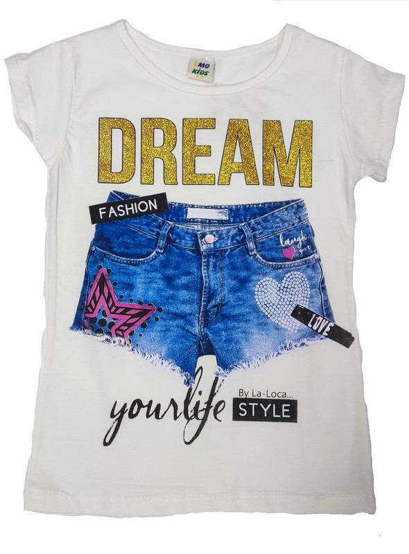 

Футболка детская CMO Kids 45007, белый, 128, 45007