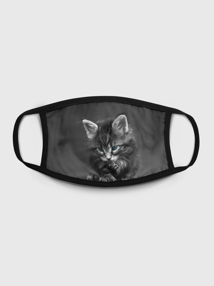 

Многоразовая маска унисекс Burnettie Котенок, Разноцветный, Котенок