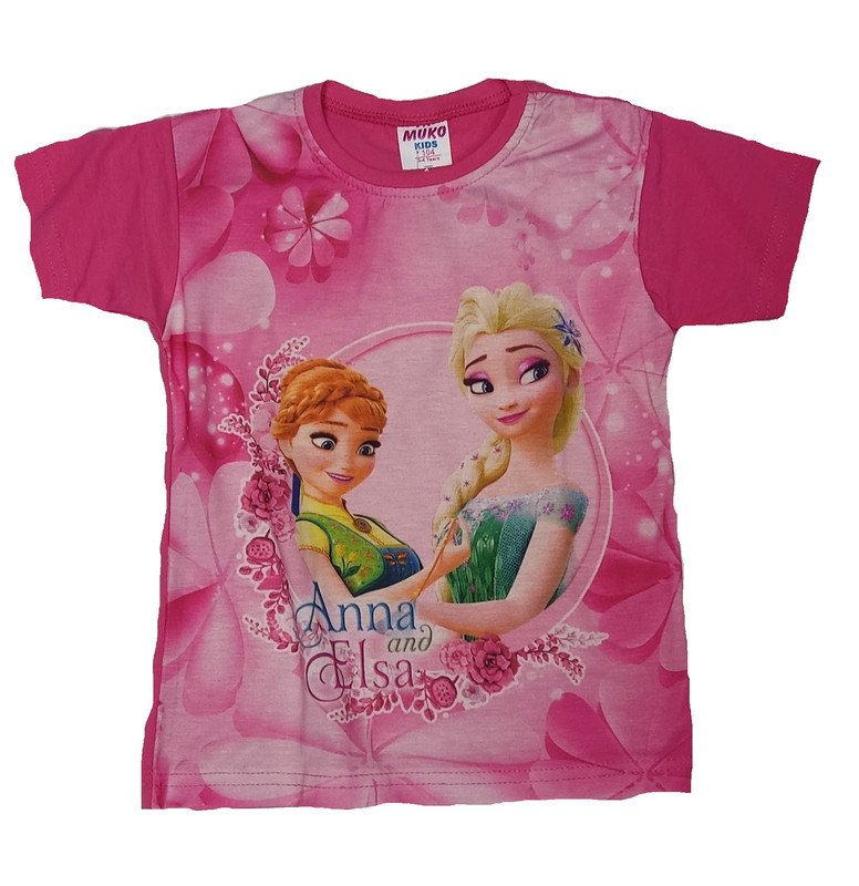 

Футболка детская Muko kids 21146, розовый, 122, 21146