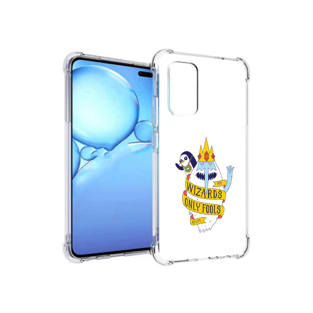 

Чехол MyPads Tocco для Vivo V19 время приключений снежный король (PT147328.392.278), Прозрачный, Tocco